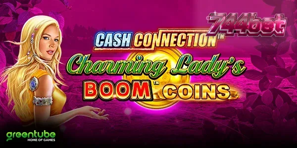 Interface mobile do slot Cash Connection Charming Lady’s Boom Coins