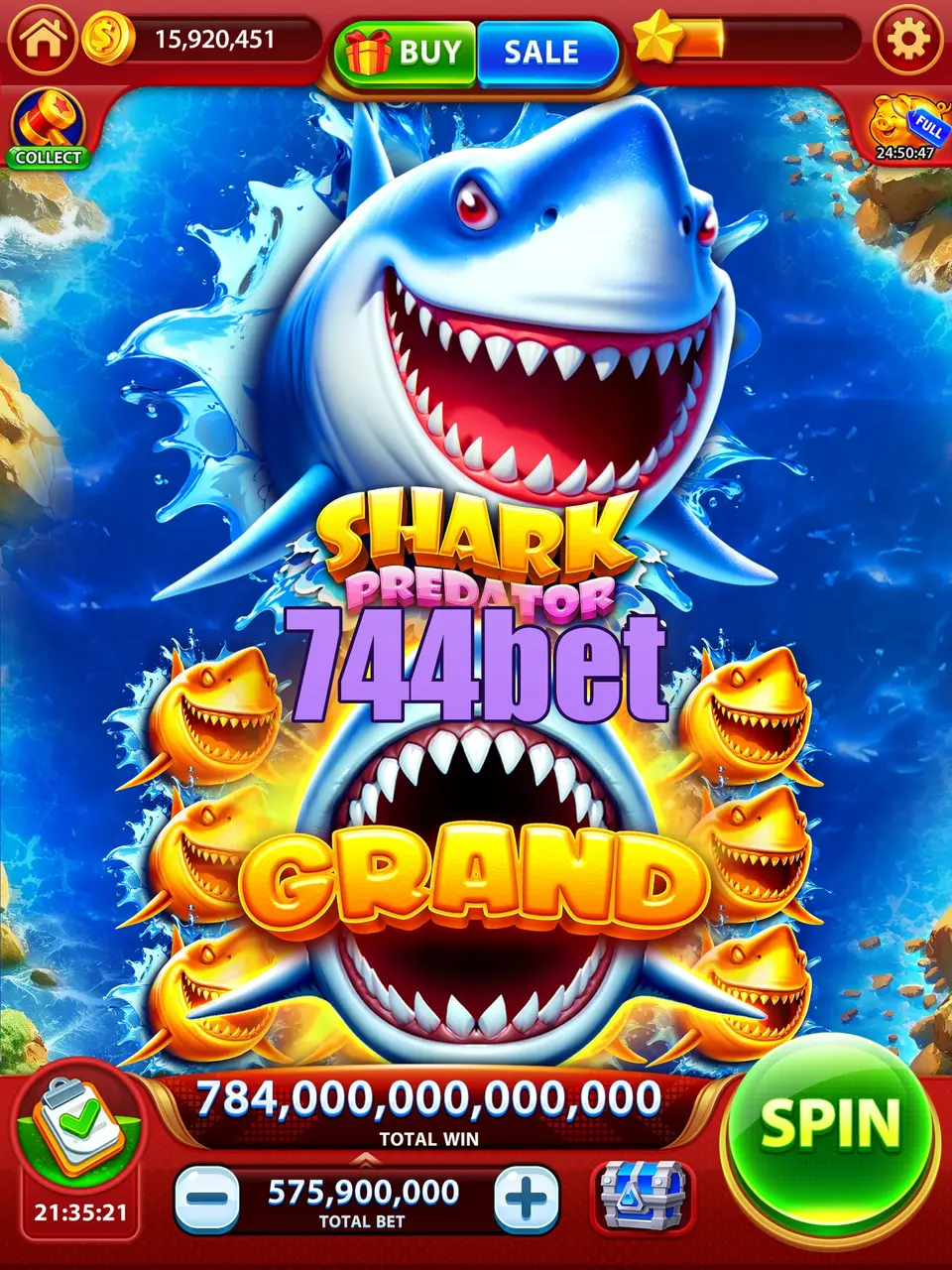 744bet Capturas de tela Oficial APK